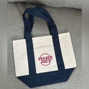 Trader Joe's Canvas Mini Tote Bag